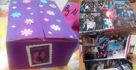 "Δέμα με στυλ" - Κολλάζ σε κουτιά